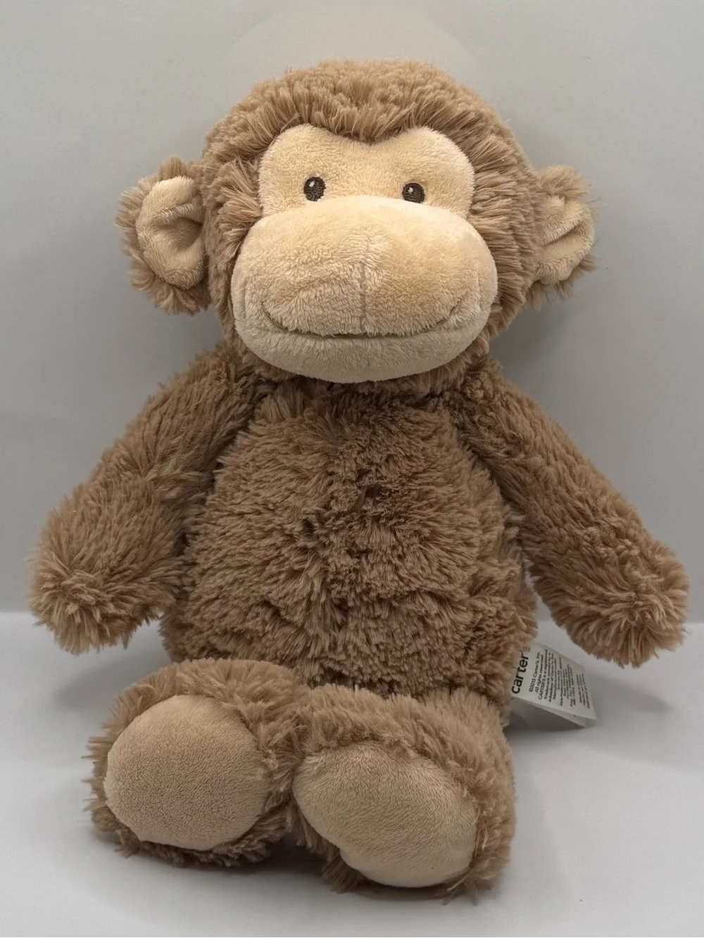 Carter's Monkey Baby Lovey Plush Stuffed Animal